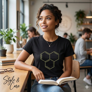 Benzolring Chemische Abbildung Markierung für den  T-Shirt