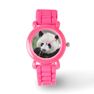 Beobachte Foto Riesenpanda. Panda Geant. Armbanduhr