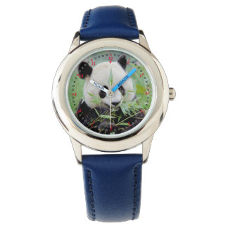 Beobachte Foto Riesenpanda. Panda Geant. Armbanduhr