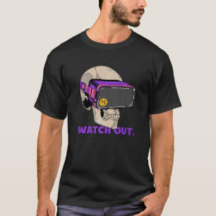 Beobachten Sie den Virtual Reality-Gamer von VR Pl T-Shirt
