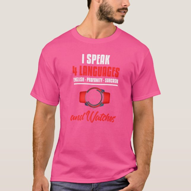 Beobachtung der Beobachtung von Armbanduhren T-Shirt (Vorderseite)