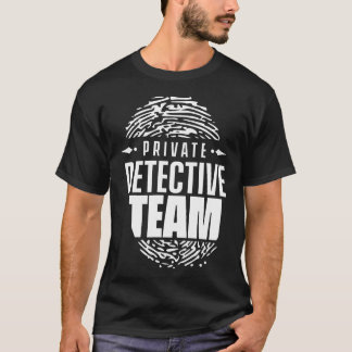 Beobachtung des Spionageteams des Privatdetektivs T-Shirt