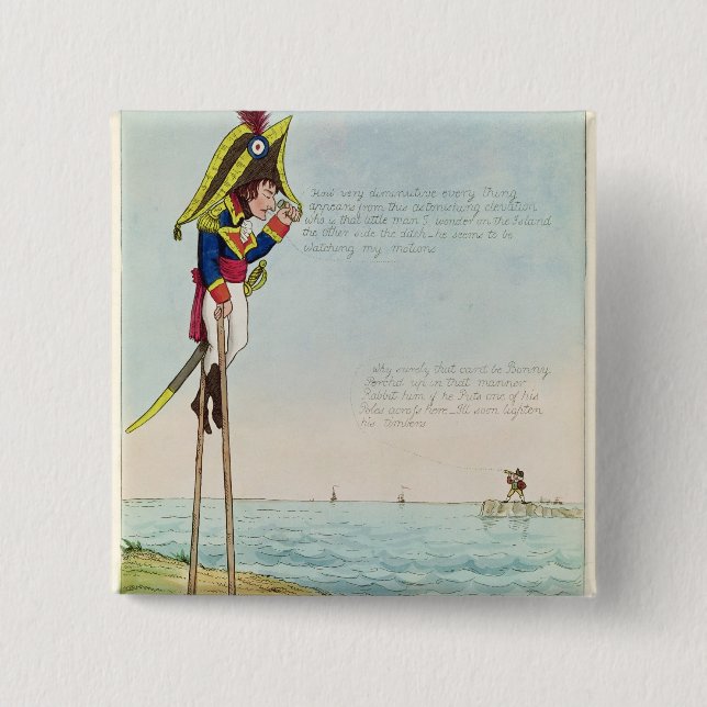 Beobachtungen nach Stelzen Button (Vorderseite)