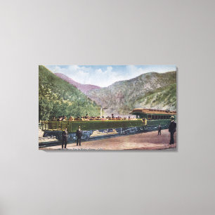 Beobachtungs-Eisenbahn-Auto Leinwanddruck