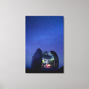 Beobachtungsstelle Cal Tech Submilimeter Hawaii Leinwanddruck