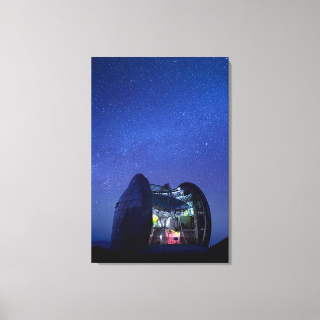 Beobachtungsstelle Cal Tech Submilimeter | Hawaii Leinwanddruck (Vorderseite)