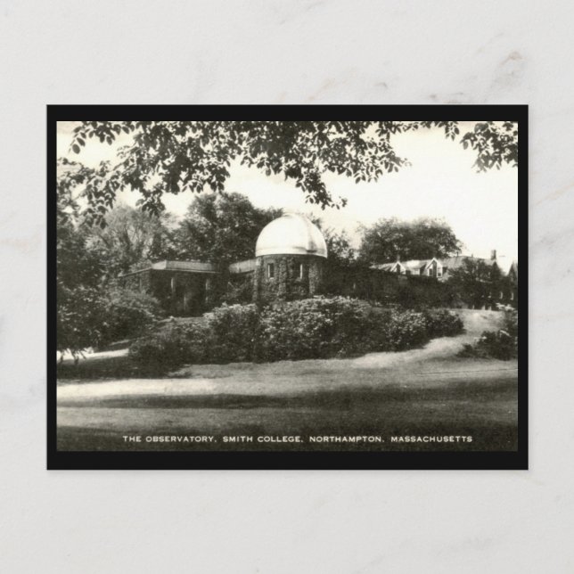 Beobachtungsstelle, Smith Uni, Northampton MA Vint Postkarte (Vorderseite)