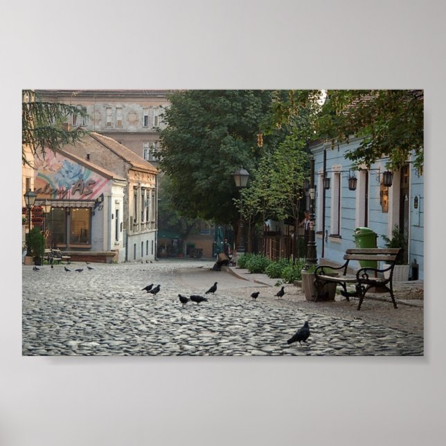 Beograd Skadarlija Srbija Poster (Vorne)