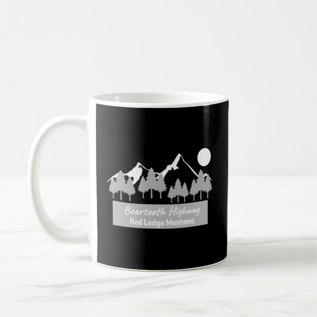 Beooth Highway Red Lodge Montana Kaffeetasse (Links)