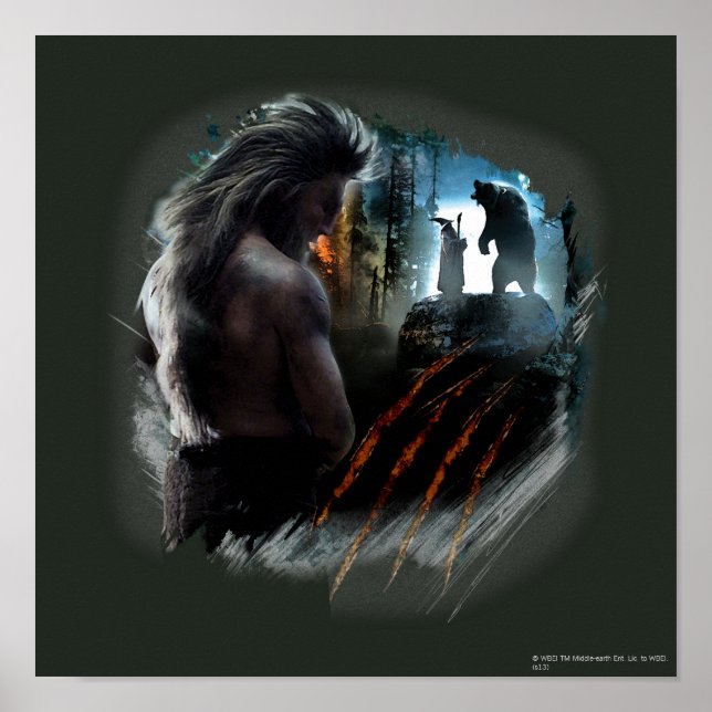 BEORN™ And Gandalf Graphic Poster (Vorne)