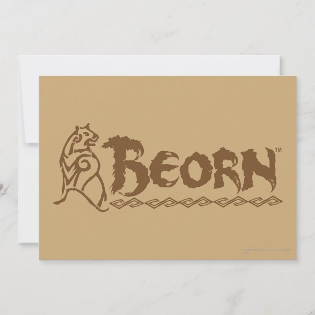 BEORN™ Bärenname (Vorderseite)
