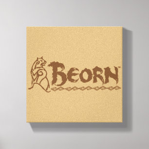 BEORN™ Bärenname Leinwanddruck