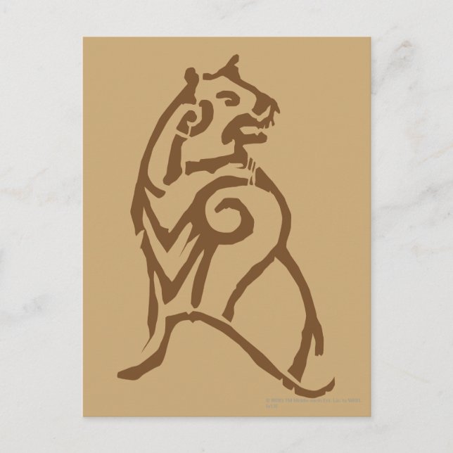 BEORN™ Bärensymbol Postkarte (Vorderseite)