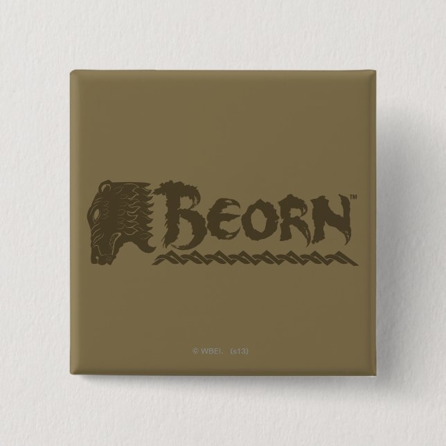 BEORN™ Beatenkopf Name Button (Vorderseite)