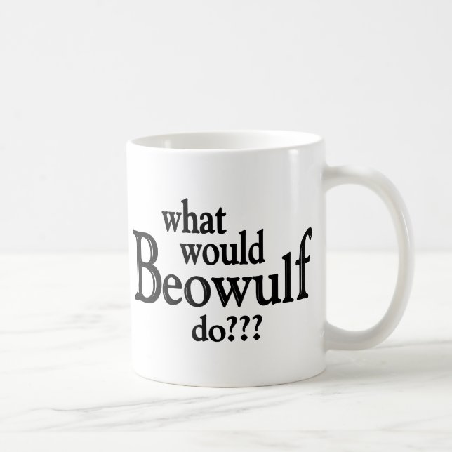 Beowulf/Grendel Kaffeetasse (Rechts)