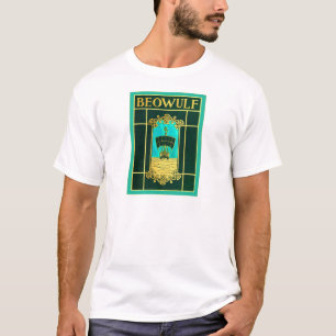 Beowulf ~ Vintager Bucheinband T-Shirt