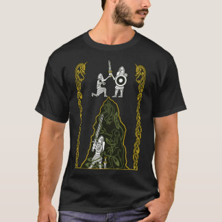 Beowulf Vs Grendels Mutter T-Shirt