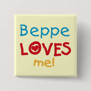 Beppe Lieben Me T - Shirt und Geschenke Button