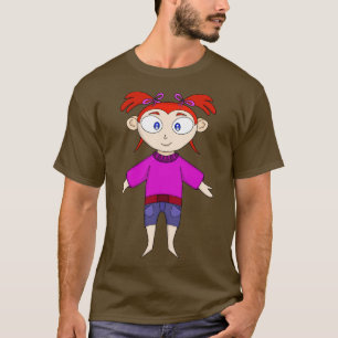 Bequeme Kleidung und Schwänze für Mädchen T-Shirt