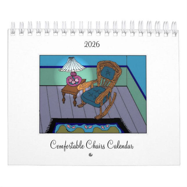 Bequeme Sessel-Kalender Kalender (Titelbild)