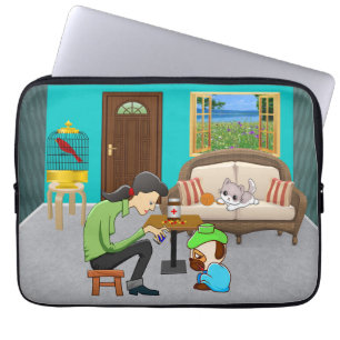 BequemePfoten Laptopschutzhülle
