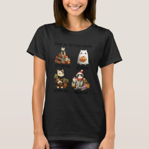 BER Monate Schnurrmonate Herbstkatze T-Shirt