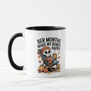 Ber Months machen mir ein glückliches Weihnachtsfe Tasse