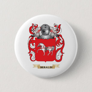 Beraldi Wappen (Familienwappen) Button