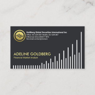 Berater für die Rentenversicherung auf dem Trend Visitenkarte