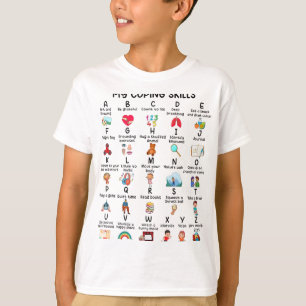 Berater für meine Copyright-Fähigkeiten Alphabet P T-Shirt