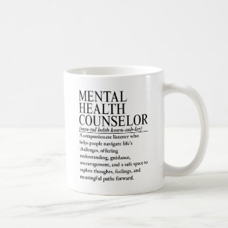 Berater für psychische Gesundheit Kaffeetasse