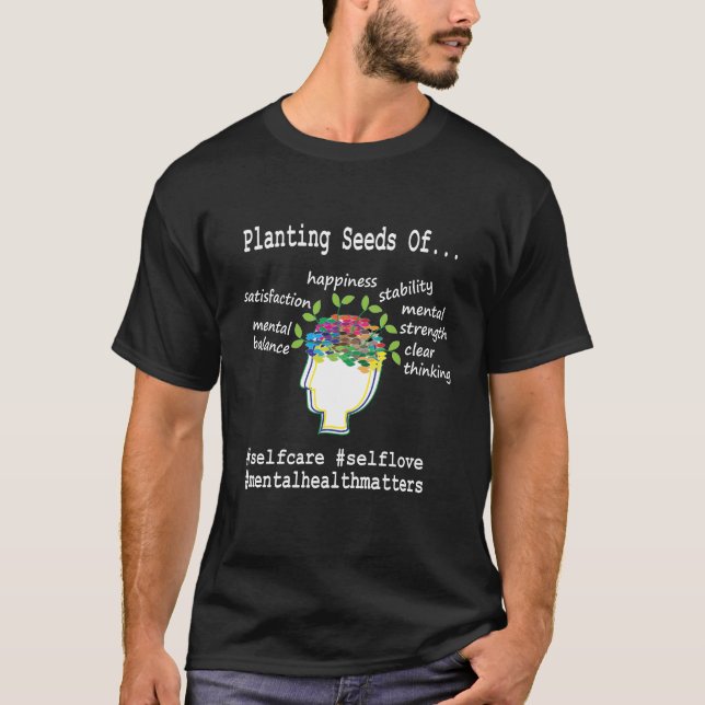 Berater für psychische Gesundheit T-Shirt (Vorderseite)
