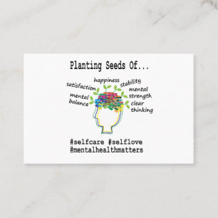 Berater für psychische Gesundheit Visitenkarte