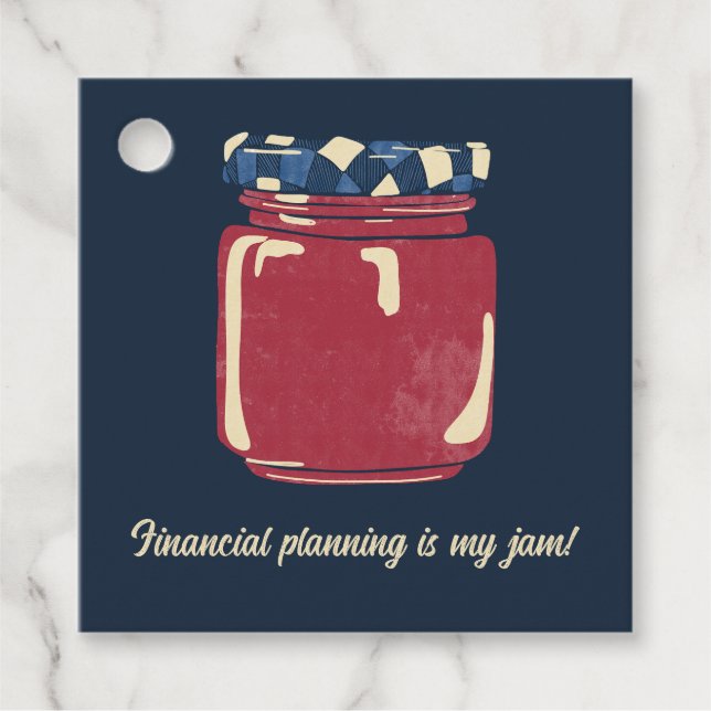 Berater, Jam Marketing für kleine Unternehmen Geschenkanhänger (Vorderseite)