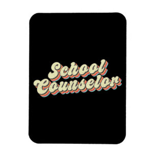 Berater Lehrer Schulberaterin Retro-Schulberatung Magnet