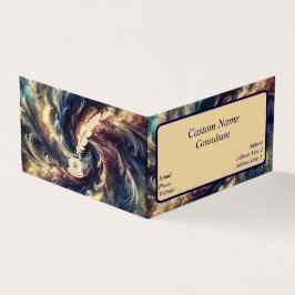 Berater Moderne Abstrakte Kunst Visitenkarten