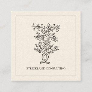 Berater Quadratische Visitenkarte