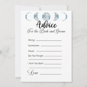 Beratung für die Braut und die Bräuche Lila Einladung