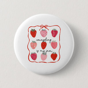 Beratung Ist Mein Ding Strawberry Beraterin Geiste Button