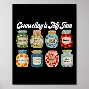 Beratung ist meine Marmelade, Counselor Grad, Schu Poster