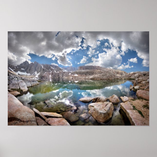 Beratung Lake 2 - Mt Whitney Trail Poster (Vorne)
