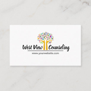 Beratung, Life Coach, Therapie, Therapeut, Visitenkarte