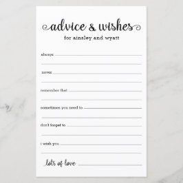 Beratung und Wünsche