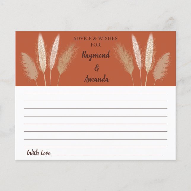 Beratung und Wünsche für Paare | BRAUTPARTY Flyer (Vorne)