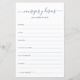 Beratung und Wünsche Spanisch