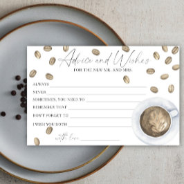 Beratung und Wünsche zum Brautparty des Kaffees Briefpapier