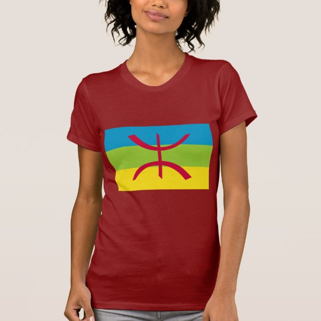 Berber-Flagge T-Shirt (Vorderseite)