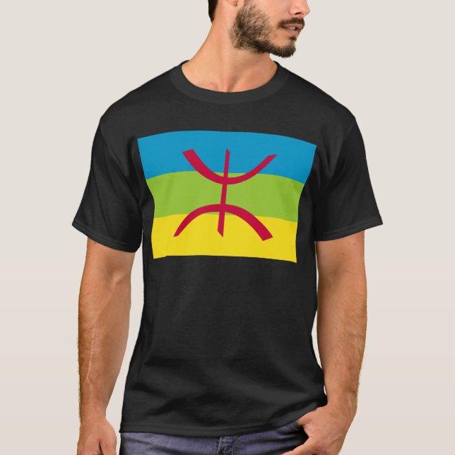 Berber-Flagge T-Shirt (Vorderseite)