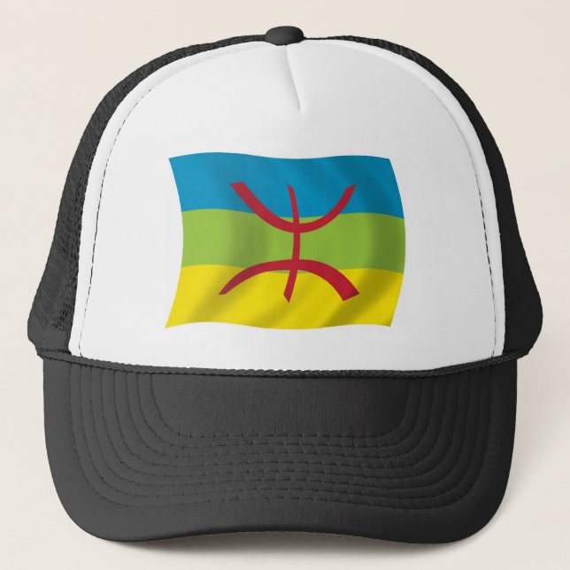 Berber-Leute-Flag Truckerkappe (Vorderseite)