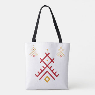 Berber tatoo pattern #2 tote bag